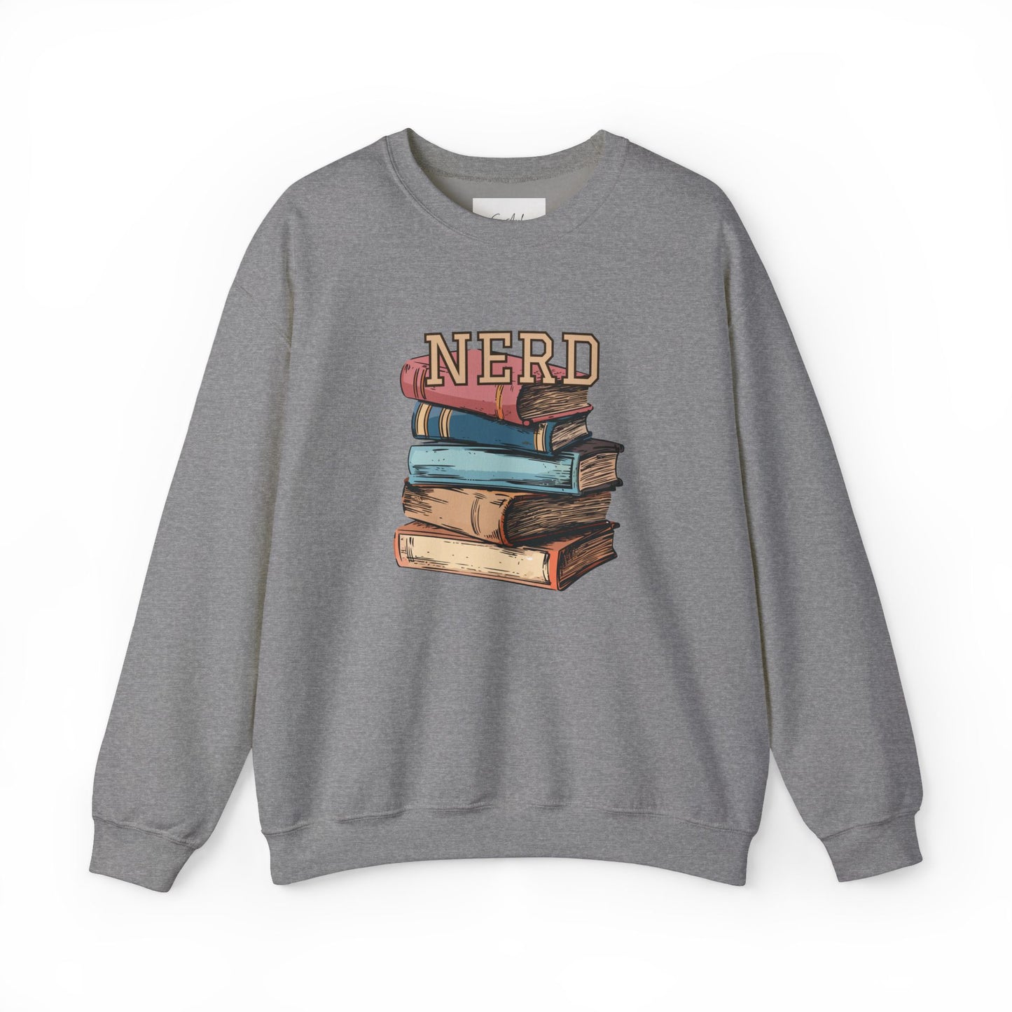 NERD w/books - sweatshirt