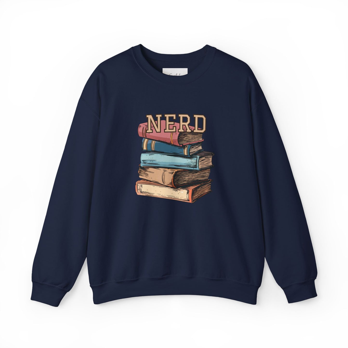 NERD w/books - sweatshirt