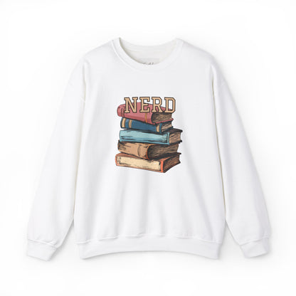 NERD w/books - sweatshirt