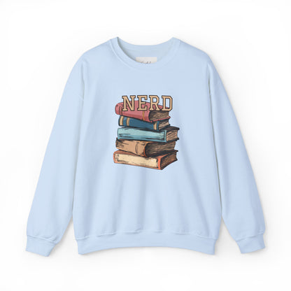 NERD w/books - sweatshirt